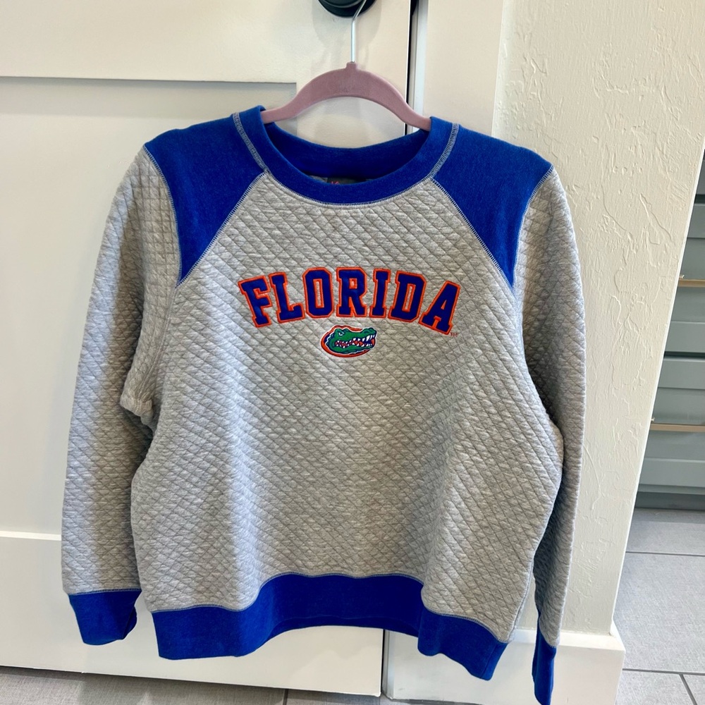Knights Apparel Blue and Gray Florida Sweatshirt